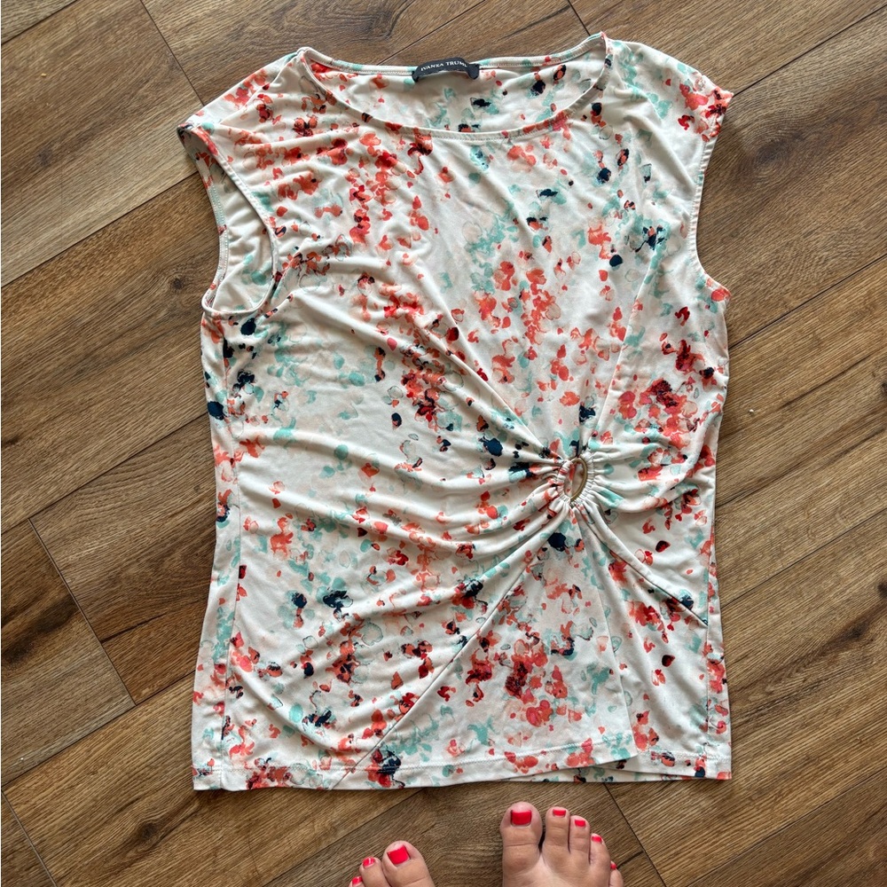 Floral Print Women's Top